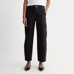 Everlane The Utility Barrel Pant in Black Size 00